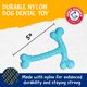 thumbnail image 5 of Juguete dental para perros Arm & Hammer Nubbies en forma de hueso T, 24 unidades, sabor mantequilla de maní, 5 of 8