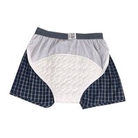 Ioensy - Ropa Interior De Incontinencia Para Hombres, Elástica, Seca, A Prueba De Fugas, Para Interiores, Hombres De Mediana Edad, Grande