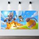 thumbnail image 2 of Zoo: Arena de Batalla Fondo Temático Pancarta Suministros de Decoración para Fiesta de Cumpleaños, Decoración de Fondo de Fiesta Personalizado,150x90cm, 2 of 6