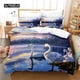 thumbnail image 1 of x1641 Bed SheetsSwan Bedding Set Duvet Cover Set Bedding Digital Printing Bed Linen Size Bedding Set Fashion Design 3-Piece Bedding Set (1 Duvet Cover + 2 Pillow Shams) nj1641, 1 of 5