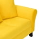 thumbnail image 5 of Sofa Lua 3c + 2 Pouf Felpa 20 Amarillo, 5 of 5