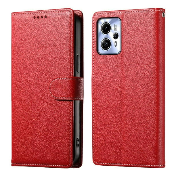 Funda para FOXDOCK Motorola Moto G13 4G– Cuero Premium, 3 ranuras para tarjetas, Protección contra impactos