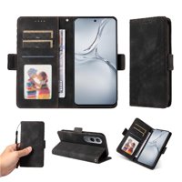 Carcasa Foxdock Oneplus Nord Ce4 Lite De Cuero Pu, Diseño Acolchado Clásico, Protección Contra Caídas Y Rayones