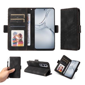 Carcasa Foxdock Oneplus Nord Ce4 Lite De Cuero Pu, Diseño Acolchado Clásico, Protección Contra Caídas Y Rayones