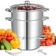 thumbnail image 1 of Vaporizador Giantex Acero Inoxidable 11 Litros Tapa de Vidrio, 1 of 3