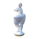 thumbnail image 1 of Escultura De Figura De Mujer Centro De Mesa Artesanía De Habitación Estatua De Mujer De Poliresina Blanca, 1 of 5