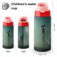thumbnail image 2 of Siren HeadBotella de Agua con Tapa Pop Top de Un Toque, Acero Inoxidable, a Prueba de Fugas, para Deportes, Botella Infantil rosa 12 oz, 2 of 6
