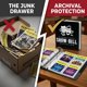 thumbnail image 5 of Carpeta de anillas Ring Binder Depot 24x23x9 cm con 25 fundas, 5 of 8