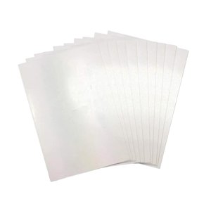 Bothyi - Hojas De Encogimiento De Calor Hoja Imprimible De Bricolaje Encogimiento De Calor Hecho A Mano Niños Adultos Blanco