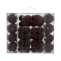 Bothyi - 48 Bolas Navideñas Para Decorar El Árbol De Navidad, Ideal Para Fiestas Y Café.