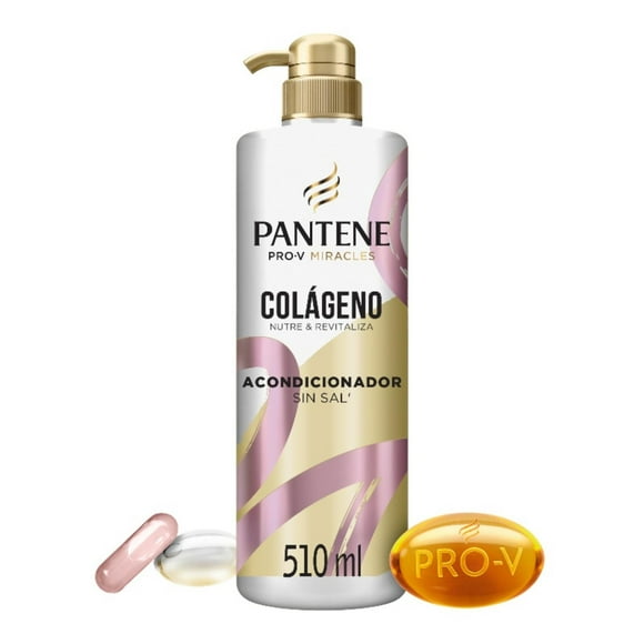 Acondicionador Pantene Colágeno Nutre & Revitaliza, 510 ml