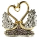 thumbnail image 2 of Figura De Pareja De Cisnes De Resina, Estatua De Cisne Para Amantes, Adornos Decorativos Para El Hogar Y La Boda, 2 of 5