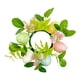 thumbnail image 1 of Huevo De Pascua Vela Anillos Corona Pilar Portavelas Hojas Verdes Mini Corona Estilo C, 1 of 5