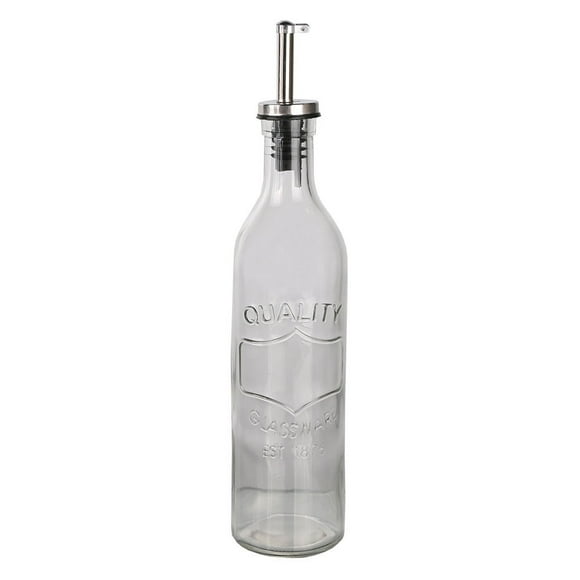 Set De Botella Aceite Y Vinagre 1 Pieza Transparente, 1 Un