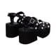 thumbnail image 5 of Sandalia Mujer Negro  Trixie Police, 5 of 6
