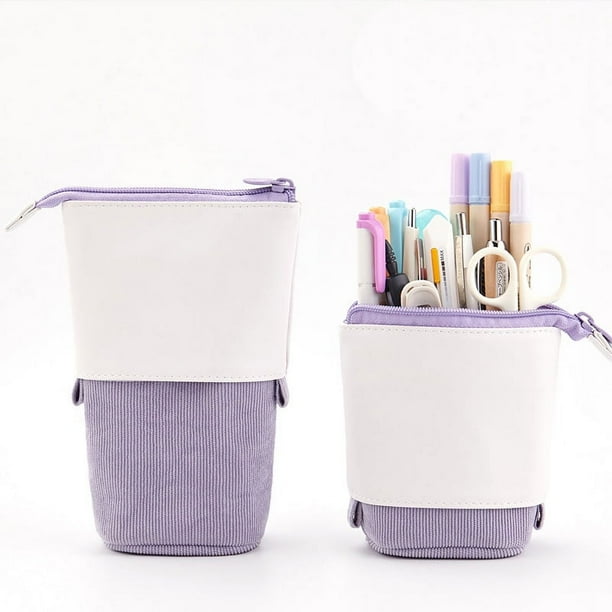 Organize Your Stationery and Cosmetics with our Colorful and Spacious Telescopic Holder Stationery Case
