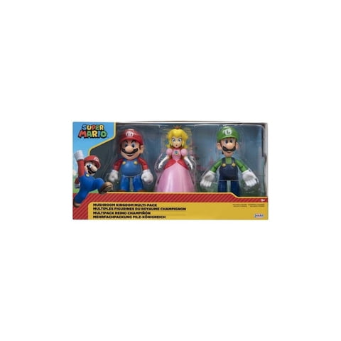 Nintendo Set 3 Figuras 10 Cm Mushroom Kingdom Su