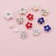 thumbnail image 5 of Xiao Hua Accesorios para Uñas Flor de Diamante de Agua -50 Piezas, 0.3 X 0.3 inch Flor de Perla 3D Accesorios para Uñas, Manualidad DIY para Accesorios de Uñas de Fondo Plano, Estilo 12, 5 of 5