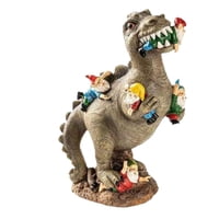 Xusx111 - Decoraciones De Jardín Al Aire Libre, Dinosaurio Gnomes Estatuas De Jardín, Patio, Ornamento De Césped, Regalos De Jardinería Para Las Mujeres Para El Calentamiento De La Casa