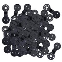 Ioensy - Clips De Tela Para Sombra De 100 Piezas, Empuñaduras De Bloqueo, Protección Solar, Clips De Gancho Para Sombrilla De Jardín