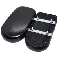 Xusx111 - Cojín Tripulado De La Bicicleta, Asiento Trasero De La Bicicleta Cojín Trasero Cómodo Sillín Estante Asiento Amplio Almohadilla Suave Confort Reemplazo Largo Para Hombres Mujeres Adultos Dep