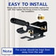 thumbnail image 5 of Soporte de pared de metal Mcbazel para consola, negro, 5 of 8