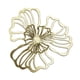 thumbnail image 1 of Decoración De Pared De Flores De Metal, Decoración Floral Para Colgar En La Pared, Para Hotel, Baño, Cocina, Dorado, Grande, 1 of 5