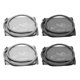 thumbnail image 4 of 4 Piezas De Reemplazo De Manguito Para Monitor De Presión Arterial De Brazo Grande Para Adultos Gris + Gris Oscuro, 4 of 4