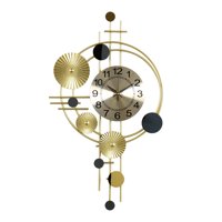 Bothyi - Adorno De Reloj De Pared Decorativo Ahuecado Silencioso Para Comedor Apartamento