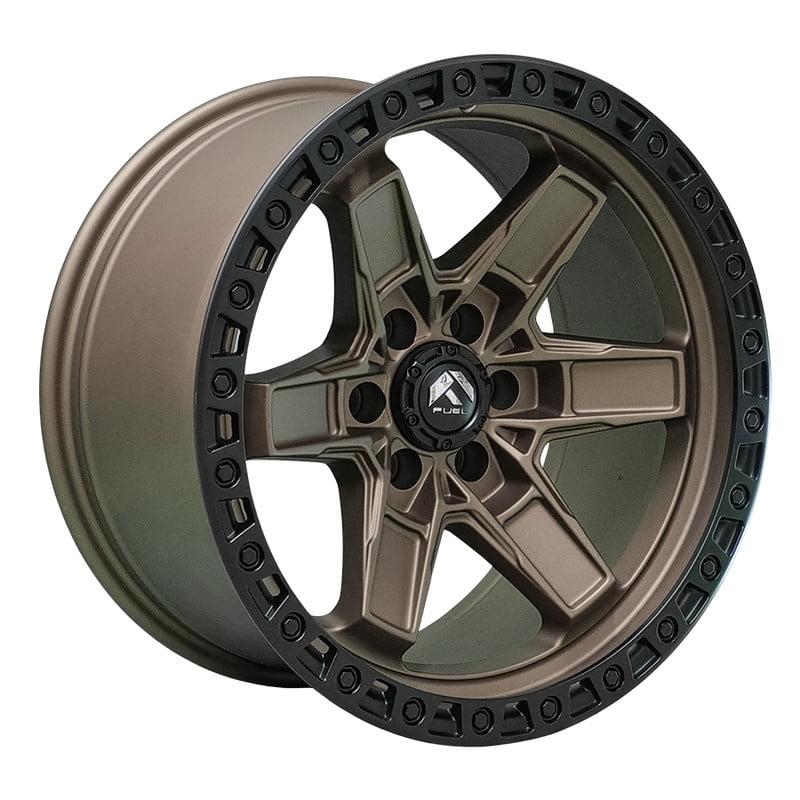 Replica - Set 4 Llantas 18x9 6x139 Et-12 Kicker6 Mbrnz-lmb