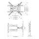 thumbnail image 5 of Soporte Tv Pared 55 Pulgadas Soporte Monitor Negro, 5 of 5