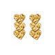 thumbnail image 1 of Aros Heart Cascade con Baño de Oro 18K., 1 of 4