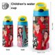 thumbnail image 2 of Little Lunch Botella de Agua con Tapa Pop Top de Un Toque, Acero Inoxidable, a Prueba de Fugas, para Deportes, Botella Infantil azul 12 oz, 2 of 6