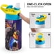 thumbnail image 4 of Mi Papá, el Cazarrecompensas Botella de Agua con Tapa Pop Top de Un Toque, Acero Inoxidable, a Prueba de Fugas, para Deportes, Botella Infantil azul 12 oz, 4 of 6