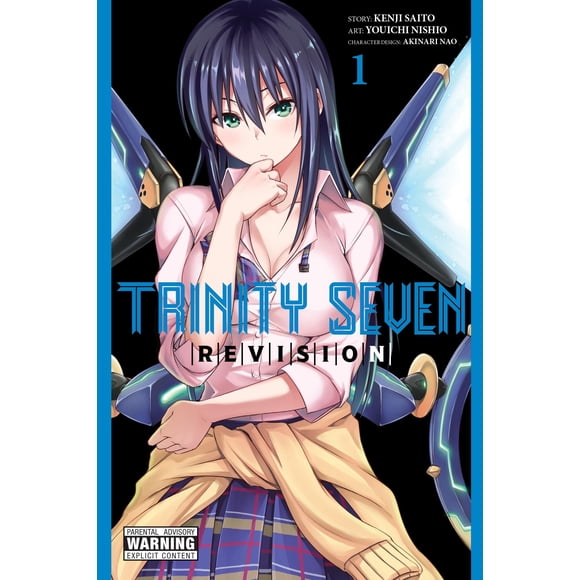Manga Yen Press Trinity Seven Revisión Vol. 1