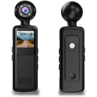 Genérica - Mini Cámara Portátil Wifi Bodycam Hd Con Pantalla