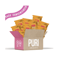 Purisnack - Puri Ramitas De Garbanzos Sabor Queso. Caja 28Un. Sin Gluten