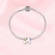 thumbnail image 3 of Charm Letra M CHENYUTE de Plata 925 con Corazón Dorado 5 mm Pandora, 3 of 3