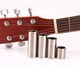 thumbnail image 2 of Conjunto de diapositivas de guitarra de 4 piezas, tubo de cilindro de acero inoxidable diapositiva de guitarra eléctrica Tone Bar Accesorio Lap Guitarra de acero diapositiva de guitarra cort, 2 of 3