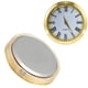 thumbnail image 5 of Inserto de reloj mini HILLHOME de 37 mm, bisel dorado, números romanos, cuarzo, 5 of 7