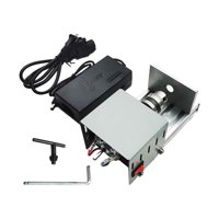 Ioensy - Mini Torno Pulidor De Cuentas, Mesa De Máquina De Carpintería Para Interior Y Hogar Principiante