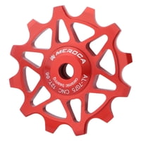 Ioensy - Polea De Cambio Trasero De Bicicleta, Rueda Jockey Ultraligera De Aleación De Aluminio 12T/14T