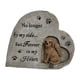 thumbnail image 4 of Pet Dog Memorial Stones Cachorro Tombstone Simpatía Pet Dog Loss Gifts Final Resting Peace Headstone Dog Marker Grave para césped Jardín al aire libre, 4 of 4