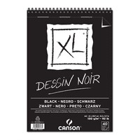 Croquera Dibujo Canson Xl Negra 150Gr A4
