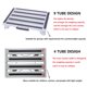 thumbnail image 4 of Taburete RV Homeon con ruedas regulables en altura, aluminio, 4 of 8