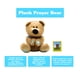 thumbnail image 3 of Oso de peluche TaliCor Oso de Oración de 25 cm con libro y mochila, 3 of 8