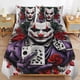 thumbnail image 1 of Juego De Ropa De Cama Joker Funda De Cama Linda Estampado 3d De Dibujos Animados De Anime Ligero Para Decoración De Habitaciones 1 Funda Nórdica Y 2 Almohadas Para Niños Y Niñas 8670, 1 of 3