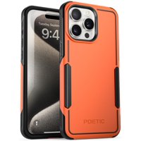 Funda De Teléfono Poetic Neon Series Para Iphone 15 Pro Max Orange