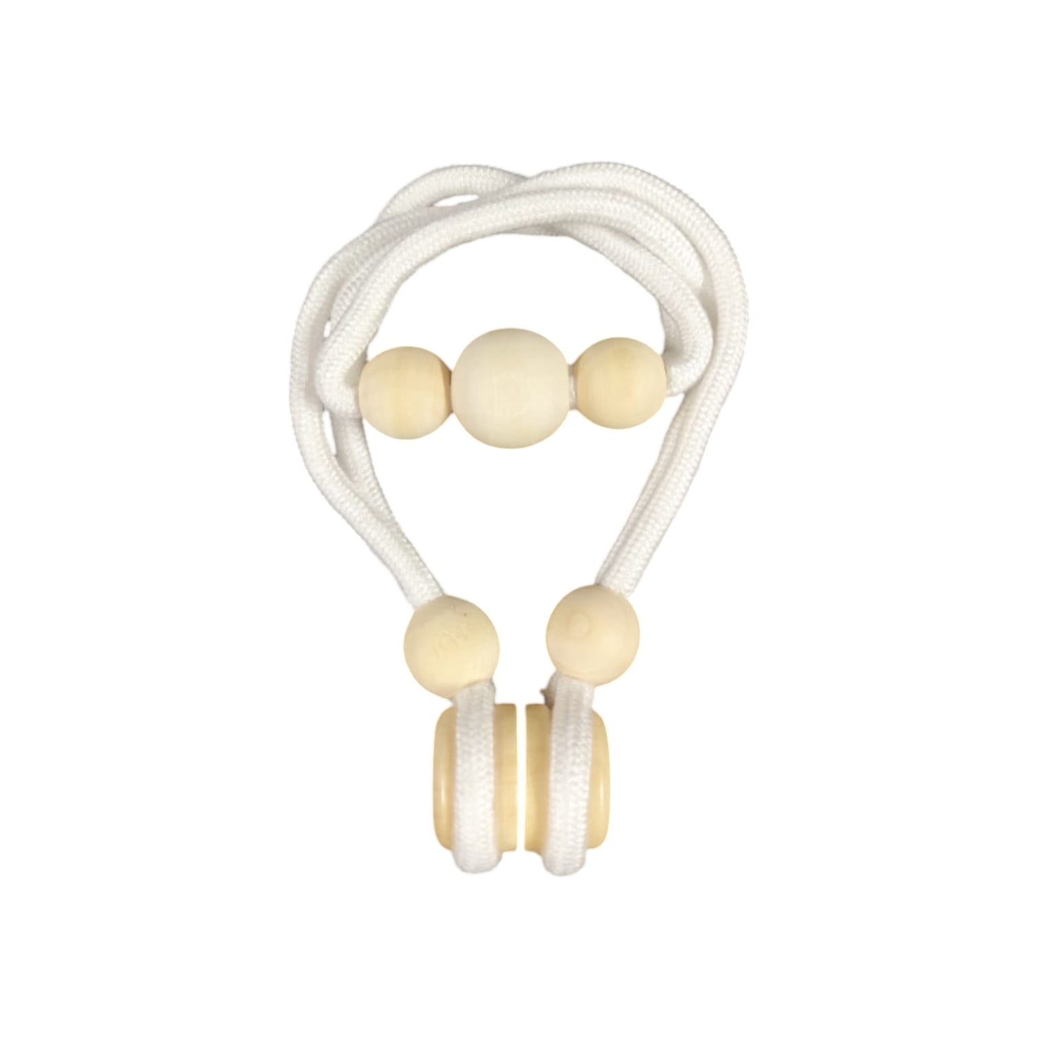 Pack De 02 Sujetadores Magnéticas Para Cortinas Blanco