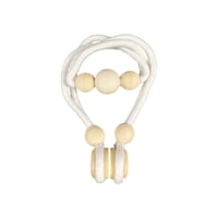 Pack De 02 Sujetadores Magnéticas Para Cortinas Blanco